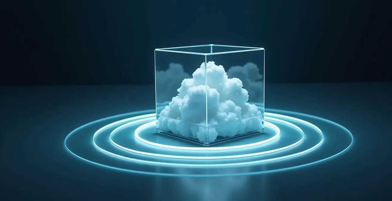 Server cloud sicuro con sistemi di protezione dati avanzati